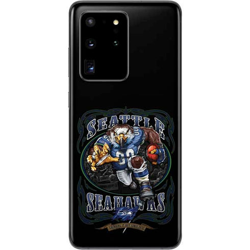 Liquid Blue NFL Seattle Seahawks Running Back Galaxy S20 Ultra 5G Skin